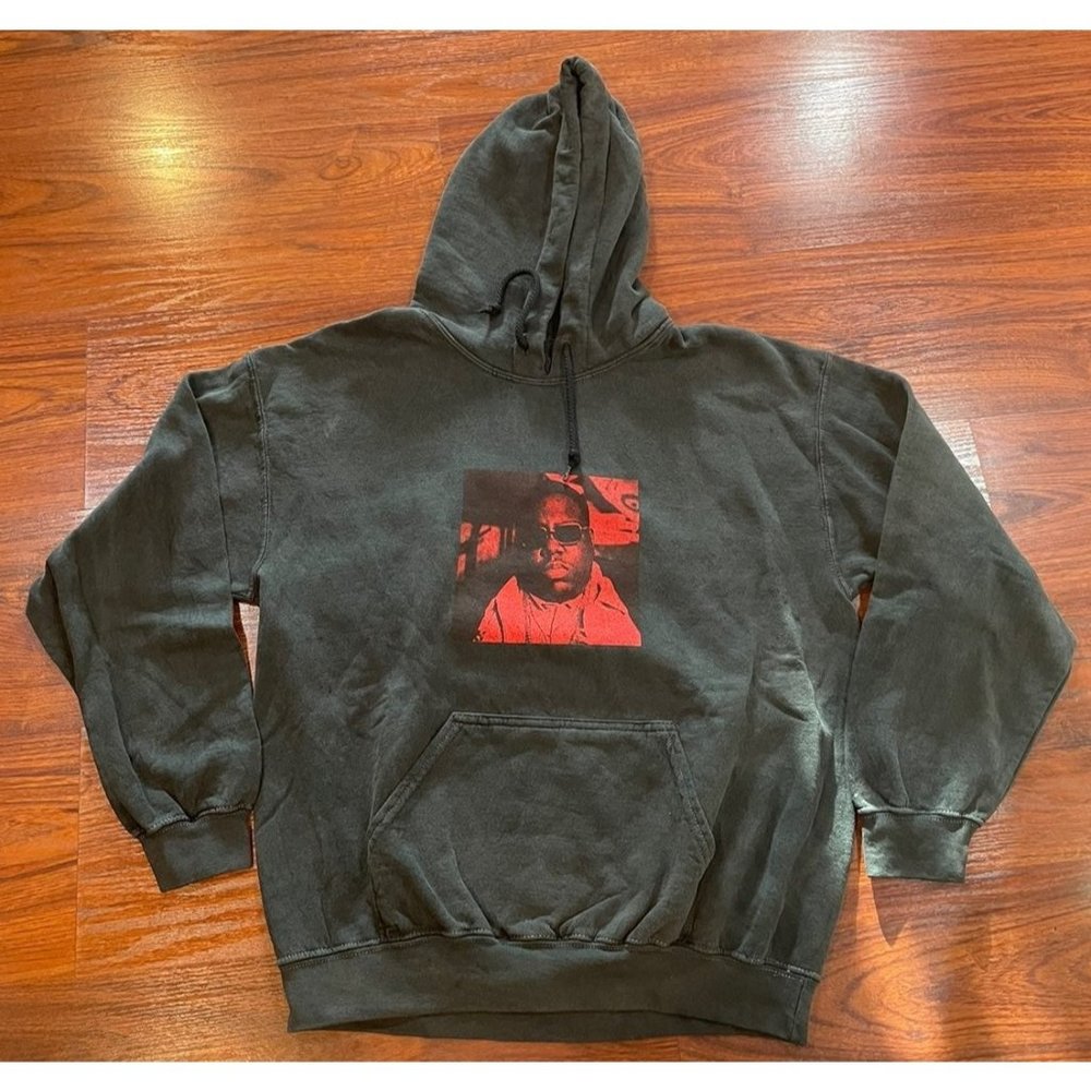 The Notorious B. I. G. Life Hoodie Size S - image 1